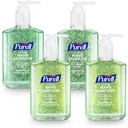 PURELL Advanced Hand Sanitizer rauhoittava geeli, tuore tuoksu, 8 fl oz pumppu pullo (pakkaus 4), 9674-6-ECDECO