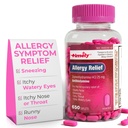 Aikaisin Allergia Relief Difenhydramiini HCl 25 mg - 650 Kapselit - Verrattuna Benadryl Allergia Ultratab - Antihistamiini - Allergia Lääkkeet - Runny Nenä Relief aikuisille - Vesisilmät hoito
