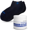 emuaid Nail Fungus Bundle Säännöllinen vahvuus Silver Ionic Sukat
