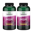 Swanson MSM - Essential Minerals Promoting Mobility & Joint Health Support - auttaa säilyttämään Connective Tissue Health lukien Cartilage, Collagen, & Hair - (240 kapselia, 1000 mg Each) 2 pakkaus