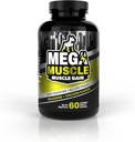 Mega Muscle - Lihasvoide Päivän Booster Purut tabletit Multivitamiini koirille kaikissa elämänvaiheissa ... Korkea proteiini, painonnousu koiranpentu ja aikuisen koiran täydennysosa ... kanan maku 60 tablettia