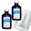 SWAN Castor Oil USP 100% Stimulant Laksative lievittää satunnaista ummetus 4 Fl Oz (pakkaus 2) Plus pussi Vahva ja vedenpitävä