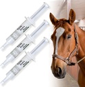 Ramard Total Calm and Focus for Horses Supplement - Magnesium & Calming Formula for Horse Show, Training, Performance Mielen hälytys ilman uneliaisuutta, Näytä turvallinen, Hevosen tarvikkeet 1oz ruisku 3Packs
