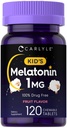 Carlyle Kids Melatoniini 1 mg ... 120 purutablettia...
