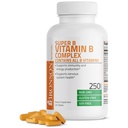 Bronson B-vitamiinikompleksi (B1, B2, B3, B6, B9 - Foolihappo, B12), 250 tablettia
