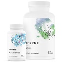 THORNE - Relax & Detox Bundle - PharmaGABA ja Glysiini Combo stressin lievittämiseen ja detoxification - 60-125