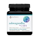 Youtheory Ashwagandha + GABA - Käyttää Luomu KSM-66-1000 mg Ashwagandha & 100 mg GABA - Kortisoli, energia, stressi & muisti tuki täydentää - 60 kasvissyöjä kapselit (30-päivä tarjonta)