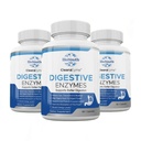 Labs Natural Digestive Enzymes & Probiotic Supplement for Aikuinen, 180 kapselia - Ravinnollinen Blend of Digestive Enzymes & Advantage Probiootti for Digestion & Dgestive Health.