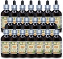 Kava Kava (Piper Methysticum) Tincture, kuivattu juurinesteuute (Brand Name: HerbalTerra, Proudly Made in USA) 20x4 fl.oz (20x120 ml)