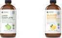 Complete Natural Products Liver Complete 16oz & Sappirakko Täydellinen 16oz Bundle