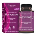 Varaus Kauneus Resveratrol 250 mg - Paras Trans-Resveratrol - Vegaani antioksidantti täydentää Cellular & Heart Health - Aids Terve ikääntyminen ja immuuniterveys - 60 Vihanneskapselit