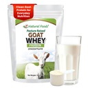 Z Natural Foods Goat Whey Protein Powder konsentraatti - Denaturoimaton, Makua, Pasture Kasvatettu Whey - Clean Goat Protein Powder with Vital Proteins for Weight Management, Immunosupport, Fitness, 1 lb