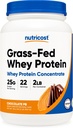 Nutricost Grass-Fed Whey Protein konsentraatti (Chocolate Peanut Butter) 2LBS - Post Workout Powder täydennysosa, ei-GMO
