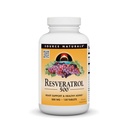 Source Naturals Resveratrol 500, Heart Support & Healthy Aging *, 500 mg - 120 tablettia