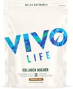 Vivo life - Kasvi proteiini Collagen Rakentaa C-vitamiini, aminohapot ja hyaluronihappo, Tuki terveet hiukset, iho ja kynnet, Vegaani (Vanilla & Kaneli)
