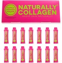 Premium Hydrolysed Liquid Marine Collagen Supplement - 8000 mg Collagen per Sachet Plus 180 mg VIT C - Natural Tropical Fruit Flavour - 14 pussia per laatikko