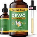 Kissat ja koirat Natural Broad Spectrum, Probiootit, Homeopaattista tukea ja rotuja, valmistettu Yhdysvalloissa, 2oz