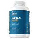 Tohtori Tobias Omega 3 Fish Oil 2000mg Triple Vahvuus 800mg EPA 600mg DHA Per Serving ...