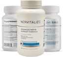Advanced Nerve Support Formula 600 mg Pure Alpha Lipoic Acid ja Palmitoyletanoliamidi (Pea) Neuropatia Tuki täydentää - Fortify Nerves - Paras Perifeerinen Relief Support - 120 kapselia