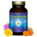 HealthForce Superfoods Maksan pelastus - luonnollinen maksan puhdistus - maito Thistle & Voikukka juuri - Gluteeniton & Vegan - 120 kapselia