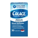 Colace Säännöllinen vahvuus Jakkara Softener hellätehoinen Ummetus Relief, nro 1 Tohtori Suositeltava Jakkara Softener Brand, 100 mg Docusate Kapselit, 30 Count