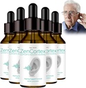 Tinnitus Relief for Rening Ears, Zencortex Cortex Ear Drops, Zencortex Tinnitus, Auttaa Eardrum Health, edistää Auditory Clarity, pullo 30 päivää (5 pakkaus)