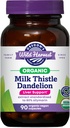 Oregonin Wild Harvest Certified Organic Milk Thistle Voikukka Kapselit Maksan tuki uute Standardoitu 80% Silymarin, 90