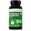 SokeriMD Neuro-Focus Support - Aivojen terveys täydentää muistia - Focus and Clarity Formula Bacopa, Ginkgo, & Bioperine Cognitive Support - Ei-GMO ja Gluteeniton - 60 kapselia