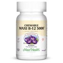 Pureskeltava Maxi B-12 5000 60 purutablettia