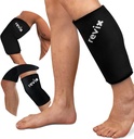 REVIX XL Shin Splints Ice Sleeve, Vasikanjäätiköiden uudelleenkäytettävissä, polvilla, käsivarsilla ja kyynärpäillä, alajalkakompressio Hihaton kylmä pakkaus lievittää luuvaurioita ja juokseva Recovery, 360° kattavuus