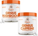 Nerokas merkki - Nerokas sieni ja kofeiini täydentää Bundle - Leijonan mane, Reishi ja Cordyceps - kestävä julkaisu kofeiini