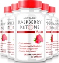 (5 pakkaus) Vadelma Ketone kapselit, virallinen vadelma Ketone laihtuminen, Kaikki luonnolliset Keto Formula avata kehon ja kunto tavoitteet, VadelmaKetone 1200MG täydentää, arvostelut (300 kapselia)