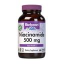 Bluebonnet Nutrition Niacinamide 500 mg, tukee kardiovaskulaarista terveyttä*, soijaton, gluteeniton, ei-GMO, Kosher Certified, Dairy-free, Vegan, 60 Vihanneskapseli, 60 tarjoilua
