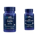 Life Extension Super Ubiquinol CoQ10 kanssa PQQ, CoQ10, PQQ, shilajit, Heart Health & Super R-lipoic Acid .