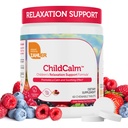 Zahler ChildCalm, Kosher Fruit Punch Chewable Magnesium lapsille - Luonnollinen rauhallisuus, mielialan tuki, ja rentoutuminen - rauhoittavia Lapset Magnesium Supplement Childrens Magnesium, 60 tablettia