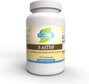 Prioriteetti One Vitamiinit 5-MTHF 1 mg Folaatti täydentää Biosablet Active Form B9 120 Kasvissyöjä kapselit [6]-5-Metyylitetrahydrofolaatti Methylation