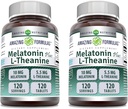 Amazing Formula Melatoniini 10 Mg Plus L-Theanine 5.5 Mg Supplement ... 120 tablettia