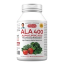 ANDREW LESSMAN Alpha Lipoic Acid ALA 400mg - 30 kapselia - Universal Anti-Oxidant, Ultra-High Potency, Ei lisäaineita