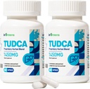 1450MG TUDCA Liver Supplement, Bile Salts Liver Support Complex, Liver Health for Liver Munuaisten puhdistus Detox ja korjaus, 60 kapselia