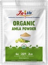 Jai Ho Organic Amla Berry Powder (Amalaki), 2 LB - Rikas antioksidantti C-vitamiini . Tuet ImmuniteettiGluteeniton, vegaaninen, ei-GMO - Resealable Zip Lock Pouch