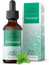 HERBAMA klorofyllin nestetippa - vegan klorofyllin uute detox & cleanse - ei-muuntogeeniselle organismille, alkoholille ja sokerittomalle antioksidanttilisälle immuunitukeen, 28 päivän toimitus