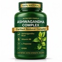 Ashwagandha Complex 800mg GABA, L-Theanine & B6 . Adaptogenic Support for Calm, Focus & Mood ... 60 kapselia