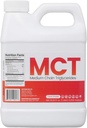 Glycerin Toimittaja MCT Oil - 1 Liter (33.33 Oz.) Food Grade - Non GMO - Halal - Vegan - Sustainable Palm Derived - Tinctures, Urheilu ravitsemus, Keto tai Paleo ruokavalio, puhdas energia