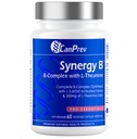 CanPrev Synergy B Complex L-Theanine 60 kapselia 30 päivän toimitus - edistää mielen rentoutumista, parantaa energiaa, kognitiivisia selkeys ja tuki kehon & mieli - Vegaani, ei-muuntogeenisiä ja gluteeniton