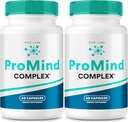 Rize labs ProMind Complex Supplement, Organic Memory Supporting Formula, ProMind Complex vahvistaa aivoja, ProMind Complex käytetään lisäämään muistia, Pro Mind arvostelut (120 kapselia) (Pakki 2)