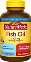 Fish Oil 1200mg, 100 Softgels, Fish Oil Omega 3 täydennysosa Heart Health