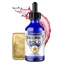 FWS Kolloidinen Gold Liquid Drops, Nousu Meditaatio Hengellinen apu Aivojen Boost, parantaa tietoisuutta Clarity Dreams Intuition, valmistettu 99,999% Pure Swiss Gold, 100 ppm, Ruby Red, Real 24K