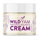 Wild Yam Cream for Hormoni Balance - Wild Yam Root Moisturizer Chaste Tree Berries & Red Clover - Shea Butter Moisturizer for Hormonal Balancing - Rikastettu Wild Yam Root Cream naisille (2 oz)