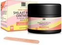 Shilajit Resin w/Fulvic Acid & Trace Minerals, 100% Pure Shilajit with 85+ Humid acid Supplement Gel, lisätä aineenvaihduntaa, energia & immuunijärjestelmä - 100 tarjoilua / 60 g per Serving 1,67oz