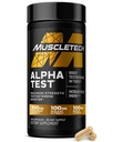 LihasTech Testosteroni Booster miesten, AlphaTest - T-Boost Miesten täydentää Tribulus Terrestris & Boron - Päivittäinen mies kuntosali harjoitus täydentää lihasten kasvua, kestävyys & energia - 120 pillereitä